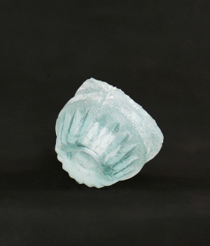 Cake, 2008, Mold melted glass, 30X35X20 cm